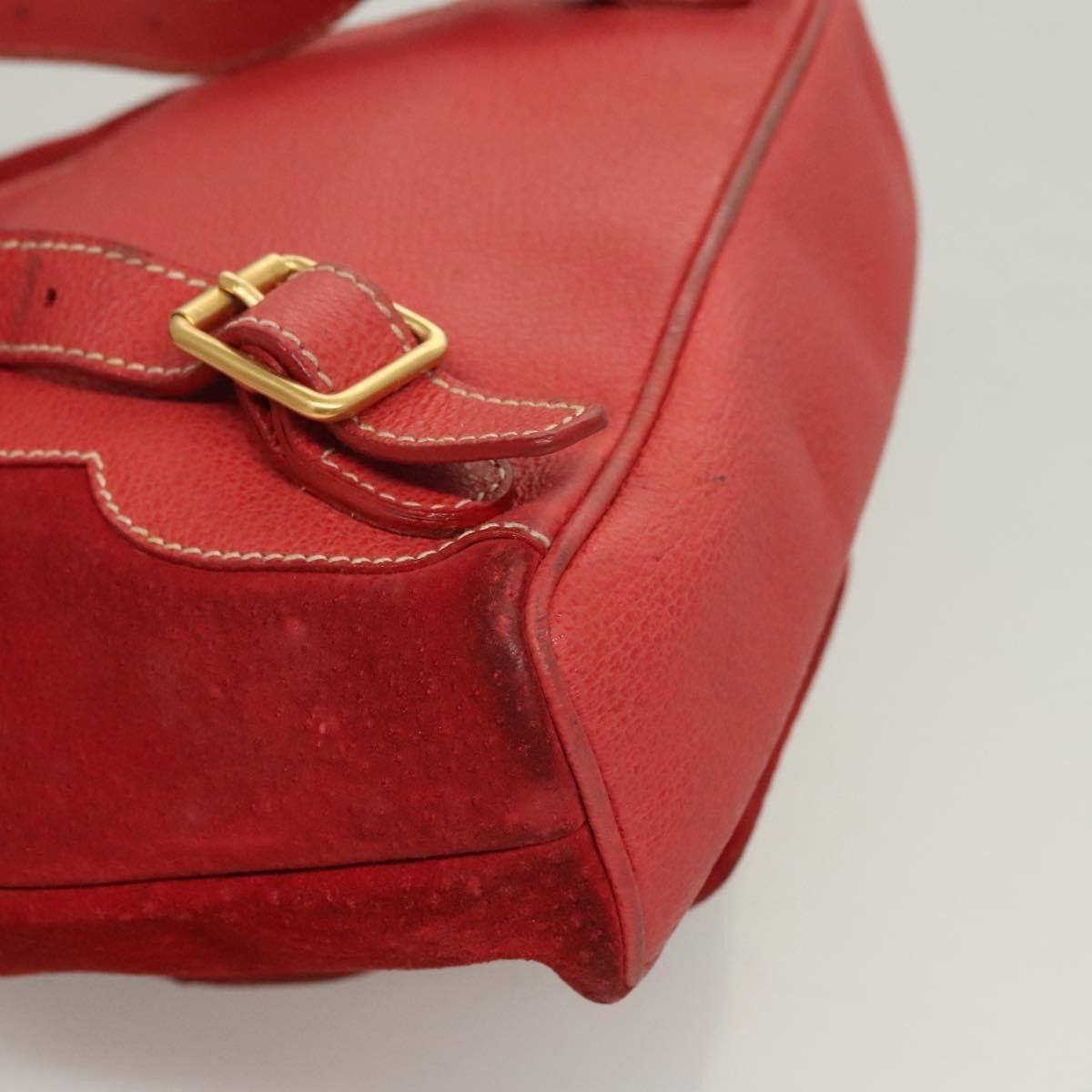 Gucci Gucci Vintage Bamboo Backpack Suede Size ONE SIZE - 10 Thumbnail