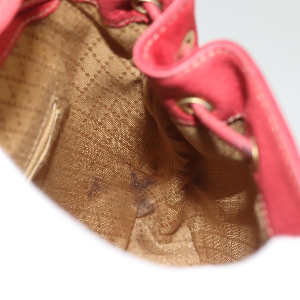 Gucci Gucci Vintage Bamboo Backpack Suede Size ONE SIZE - 24 Thumbnail