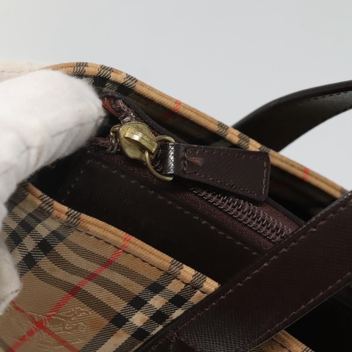 Burberry Burberry Nova Handbag Check Pattern Size ONE SIZE - 16 Thumbnail