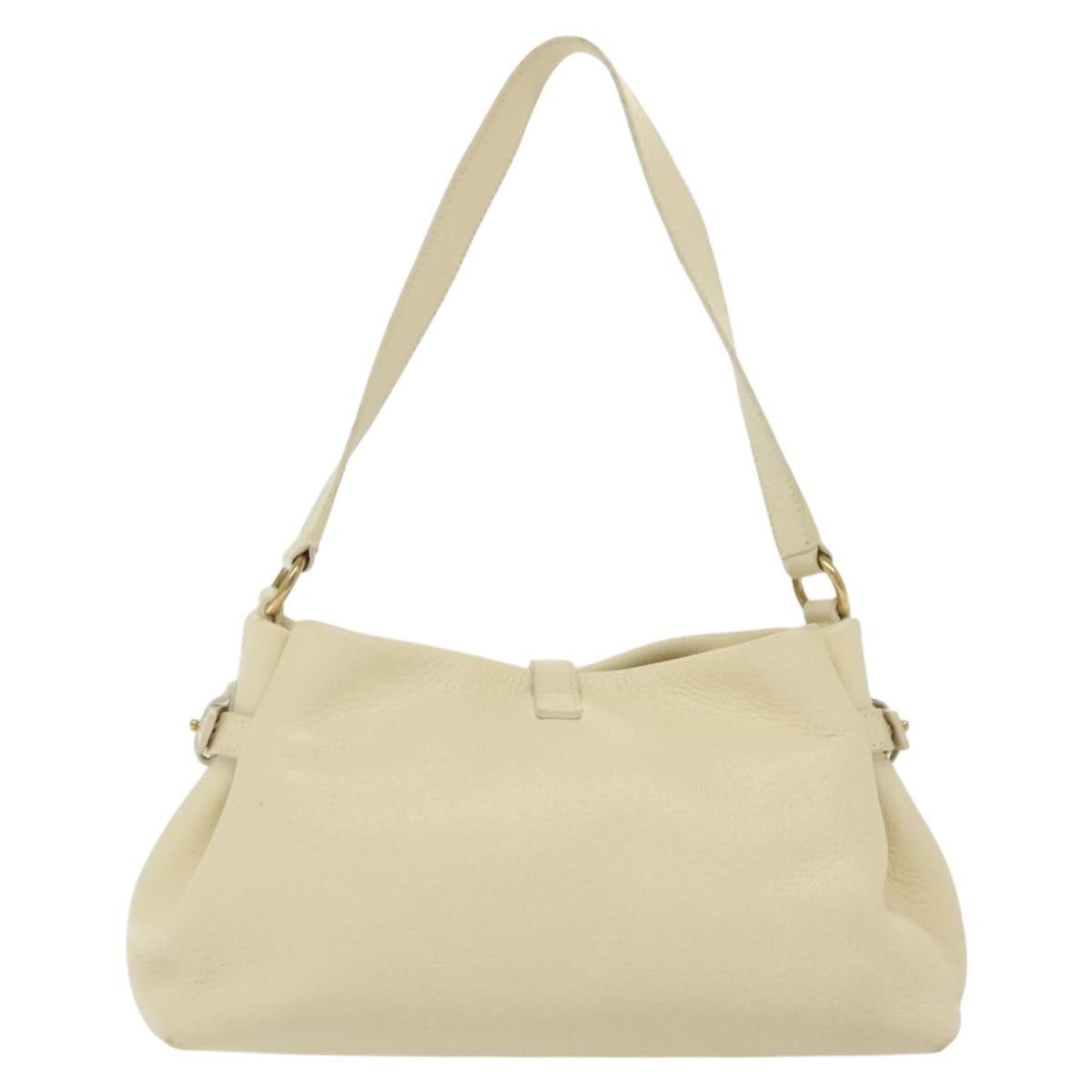 Salvatore Ferragamo Salvatore Ferragamo Gancini Shoulder Bag Leather Size ONE SIZE - 2 Thumbnail