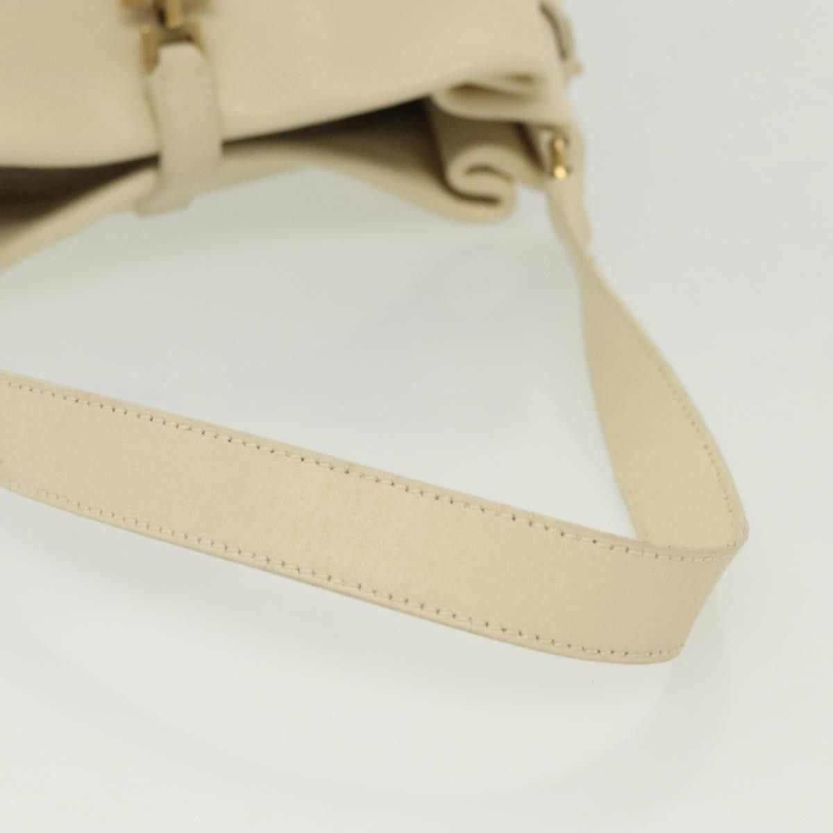 Salvatore Ferragamo Salvatore Ferragamo Gancini Shoulder Bag Leather Size ONE SIZE - 7 Thumbnail