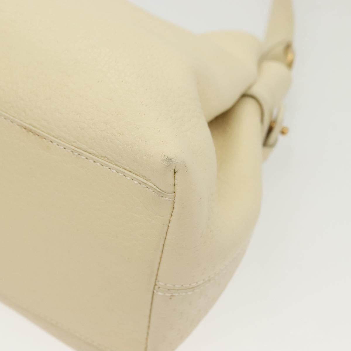 Salvatore Ferragamo Salvatore Ferragamo Gancini Shoulder Bag Leather Size ONE SIZE - 11 Thumbnail