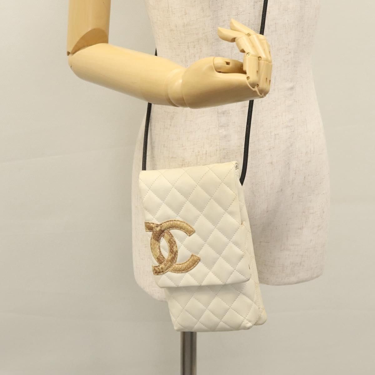 Chanel Chanel Cambon Crossbody Bag Quilted Leather Size ONE SIZE - 13 Thumbnail