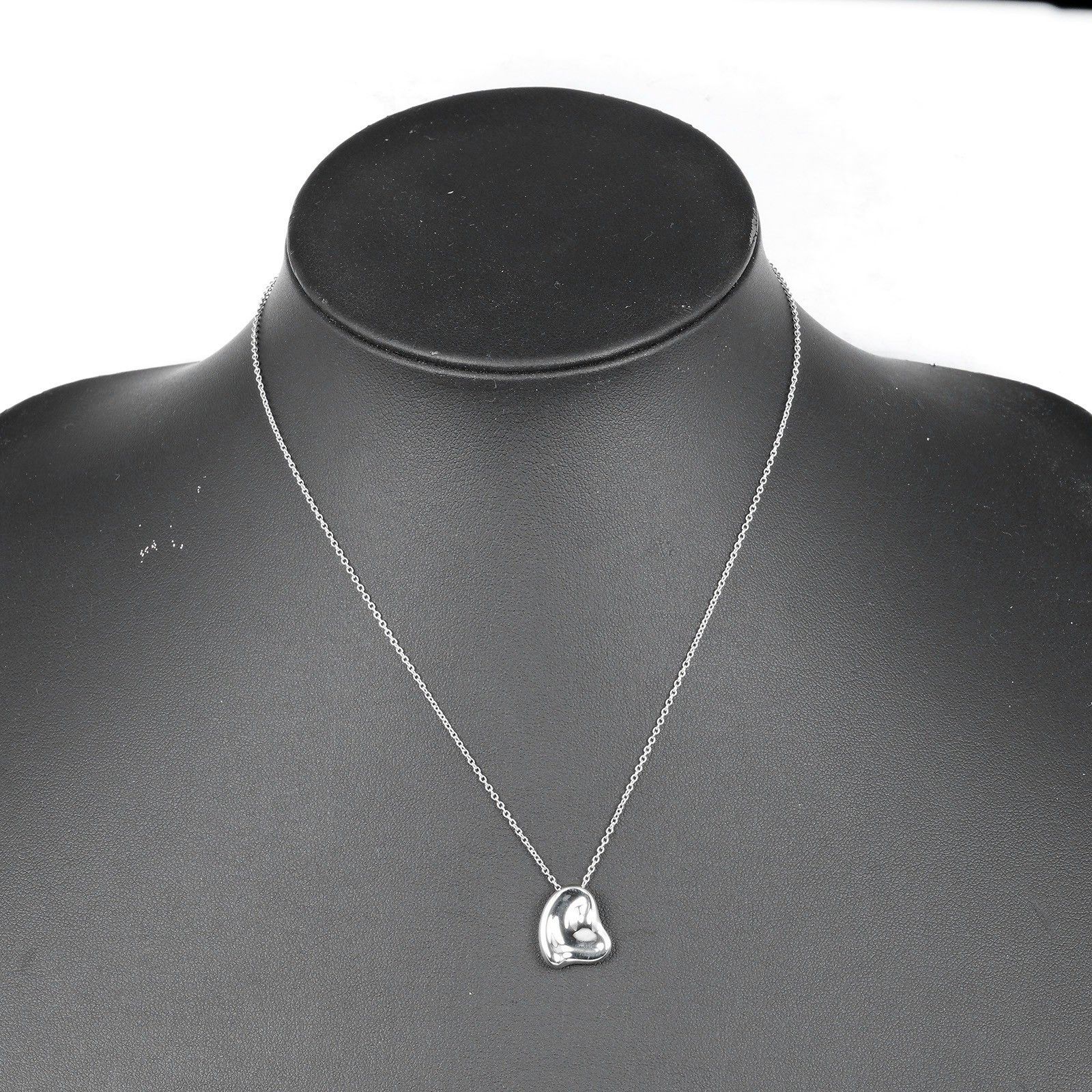 Tiffany & Co. Tiffany & Co. Elsa Peretti Full Heart Necklace Silver 925 Size ONE SIZE - 7 Thumbnail