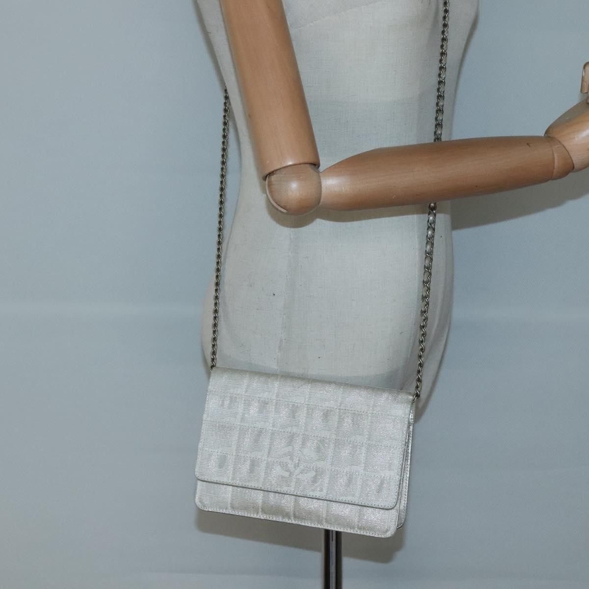 Chanel Chanel Travel Line Wallet on Chain Quilted Nylon Size ONE SIZE - 14 Thumbnail