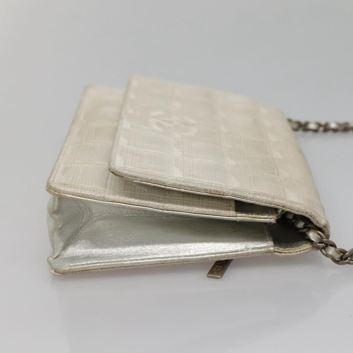 Chanel Chanel Travel Line Wallet on Chain Quilted Nylon Size ONE SIZE - 3 Thumbnail