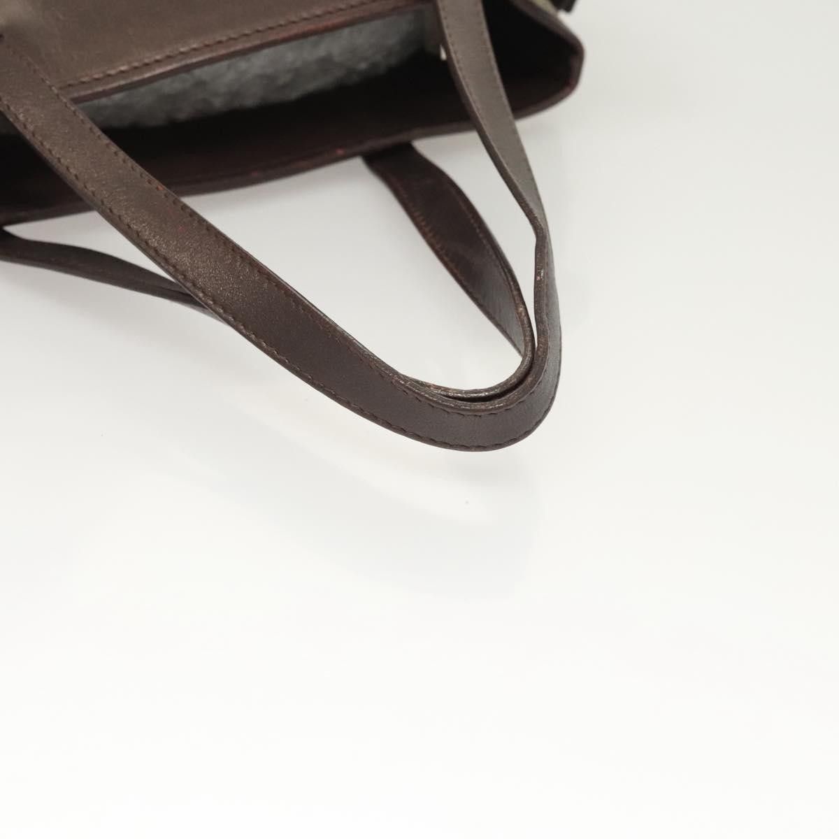 Celine Celine Vintage Macadam Handbag Canvas Size ONE SIZE - 7 Thumbnail