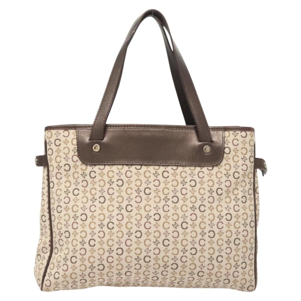 Celine Celine Vintage Macadam Handbag Canvas Size ONE SIZE - 13 Thumbnail