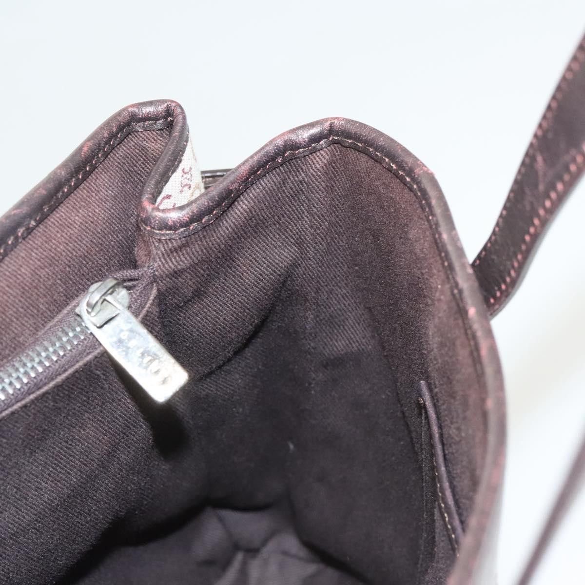 Celine Celine Vintage Macadam Handbag Canvas Size ONE SIZE - 18 Thumbnail