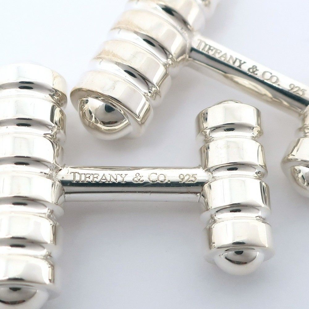 Tiffany & Co. Tiffany & Co. Paloma Picasso Groove Cufflinks Silver Size ONE SIZE - 5 Thumbnail