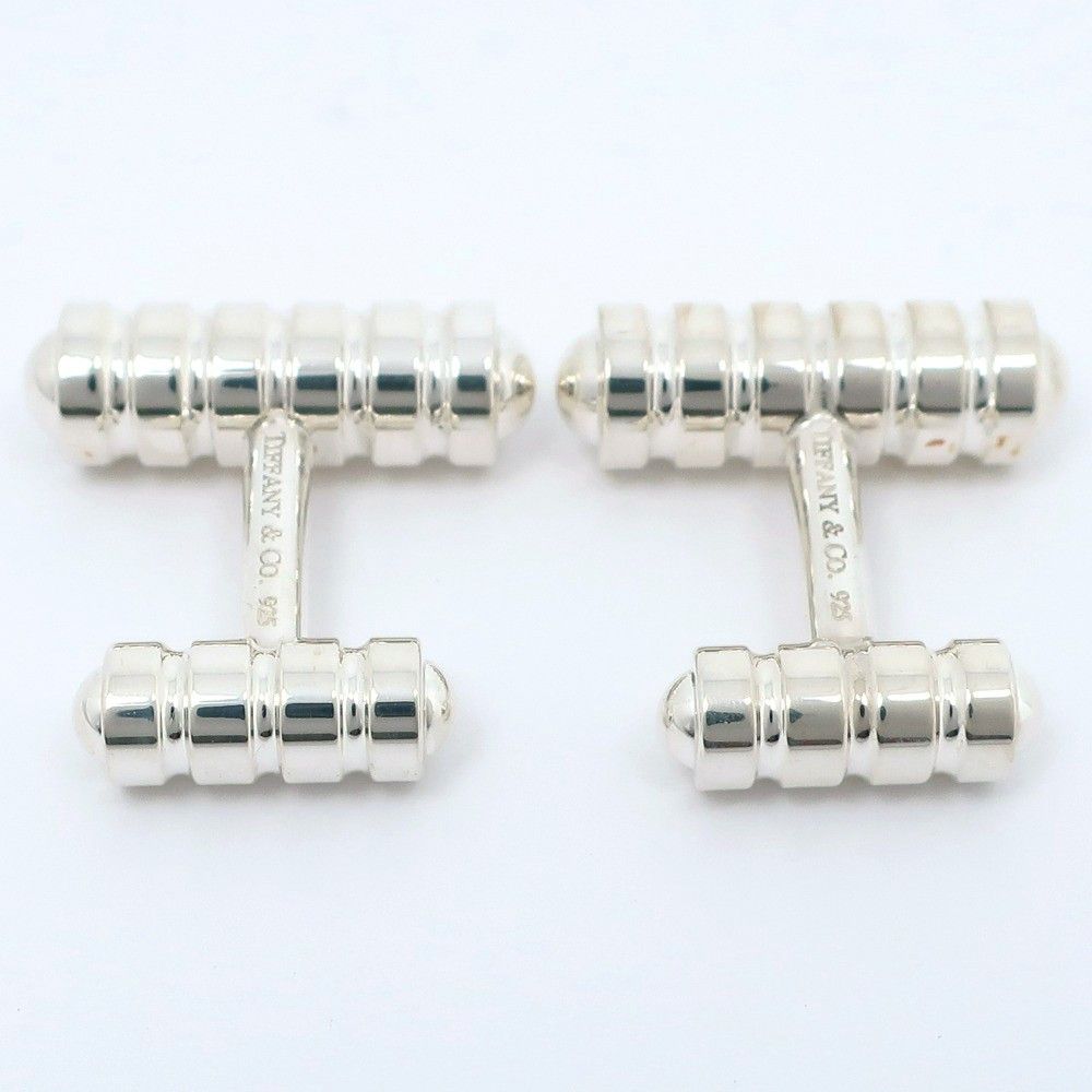 Tiffany & Co. Tiffany & Co. Paloma Picasso Groove Cufflinks Silver Size ONE SIZE - 2 Thumbnail