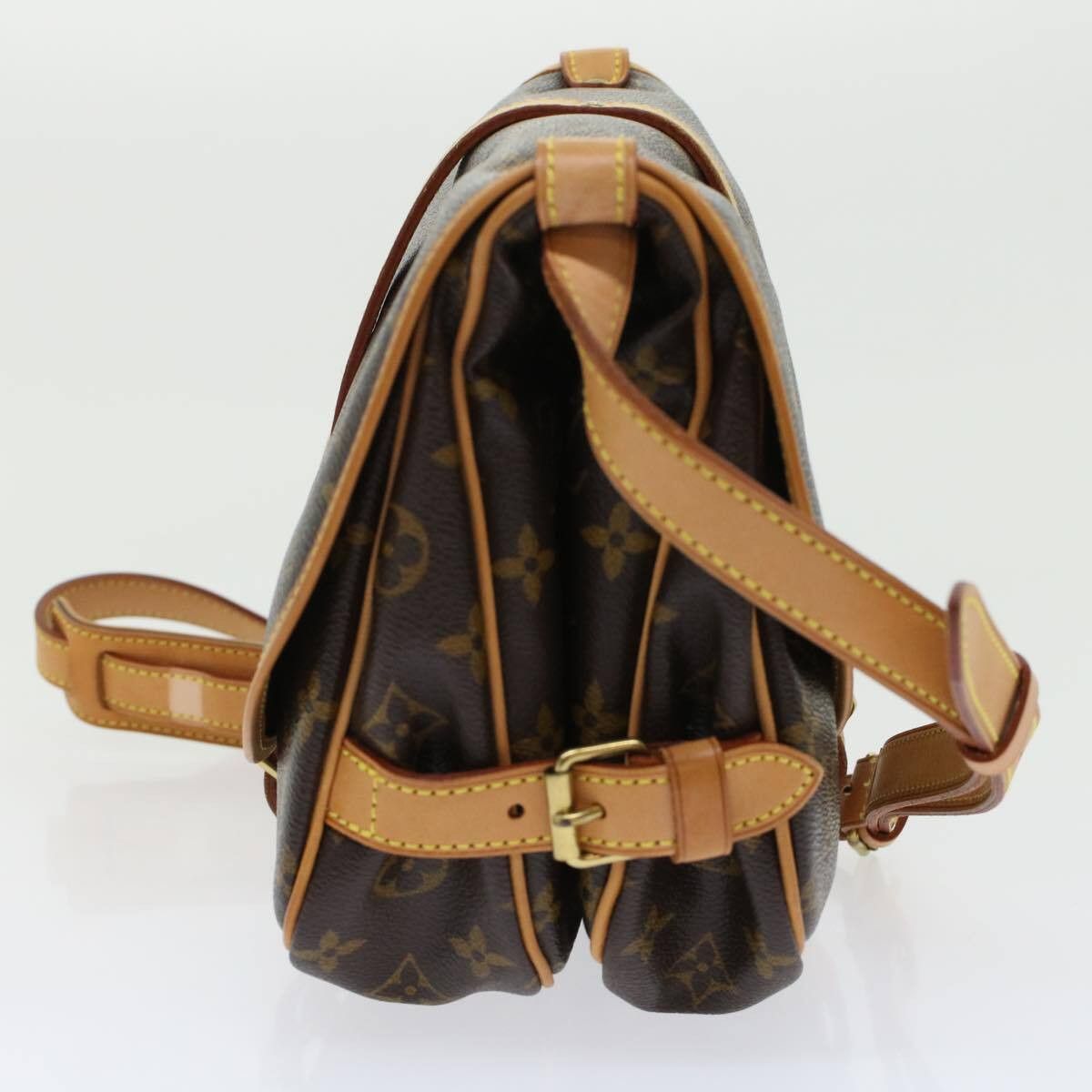 Louis Vuitton Louis Vuitton Saumur Handbag Monogram Canvas Size ONE SIZE - 4 Thumbnail