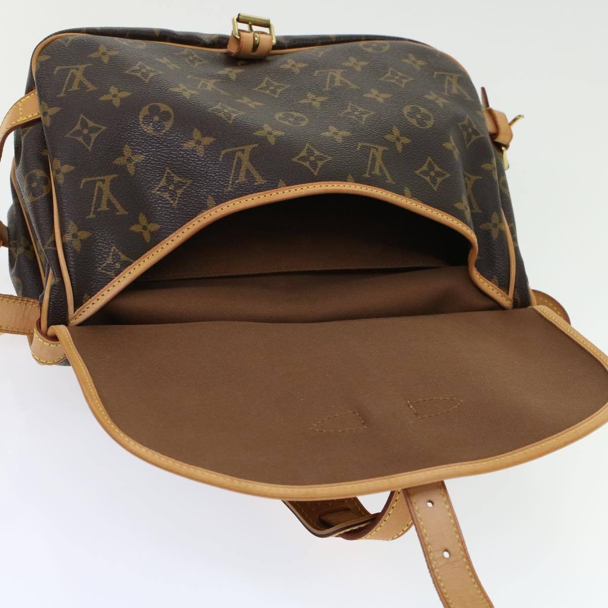 Louis Vuitton Louis Vuitton Saumur Handbag Monogram Canvas Size ONE SIZE - 20 Thumbnail