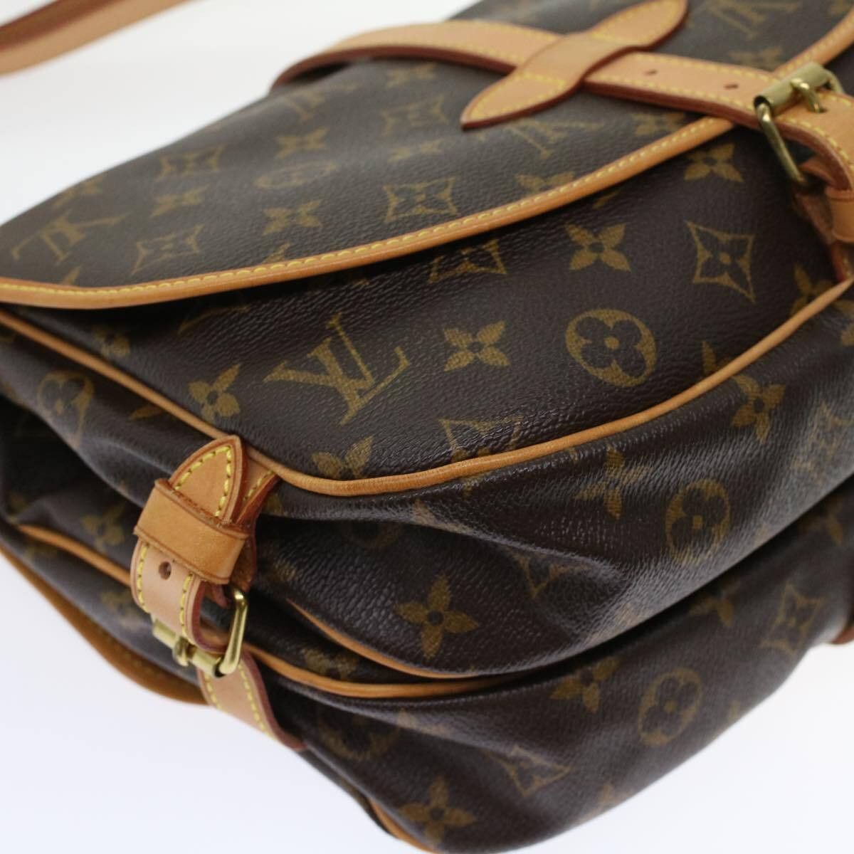 Louis Vuitton Louis Vuitton Saumur Handbag Monogram Canvas Size ONE SIZE - 11 Thumbnail