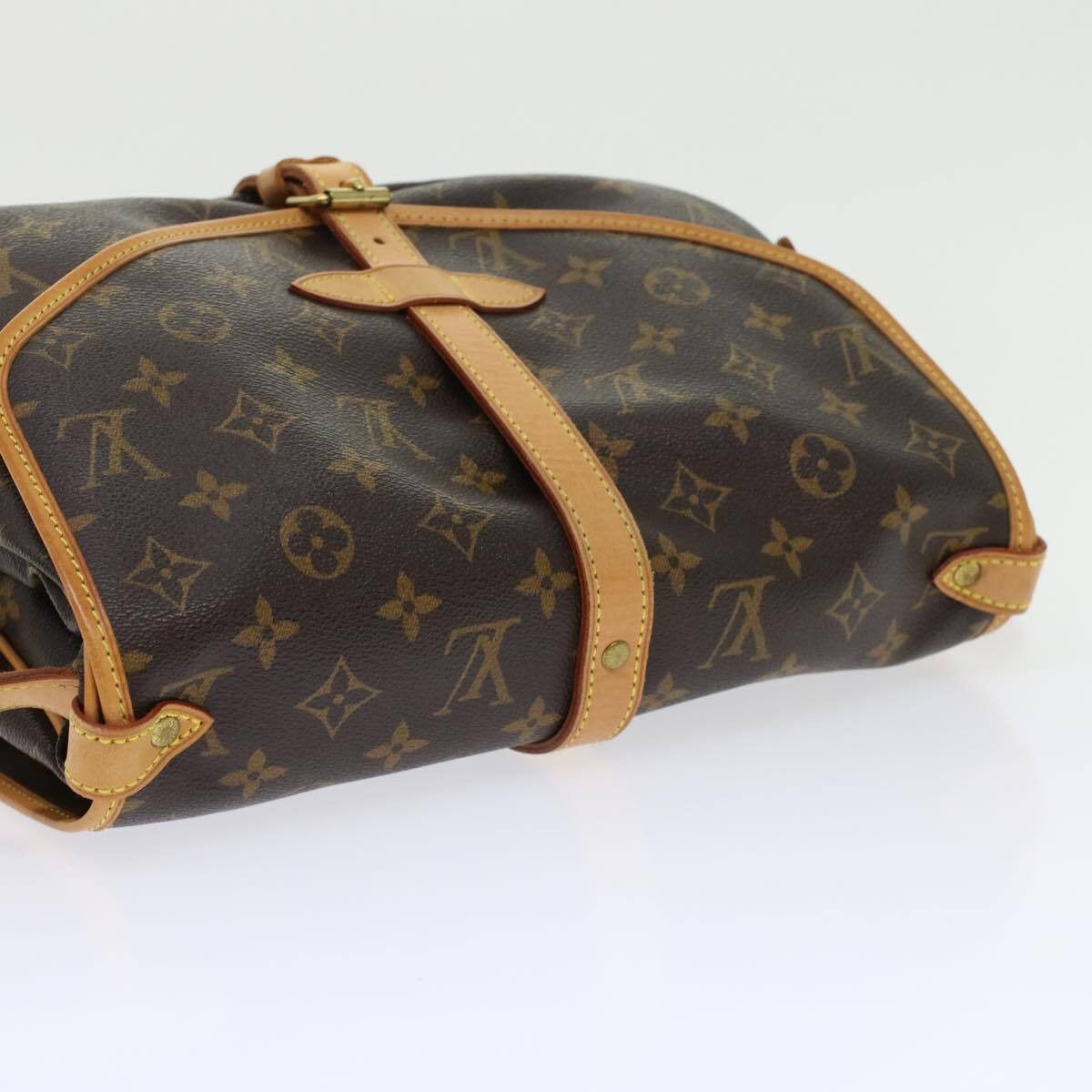Louis Vuitton Louis Vuitton Saumur Handbag Monogram Canvas Size ONE SIZE - 16 Thumbnail