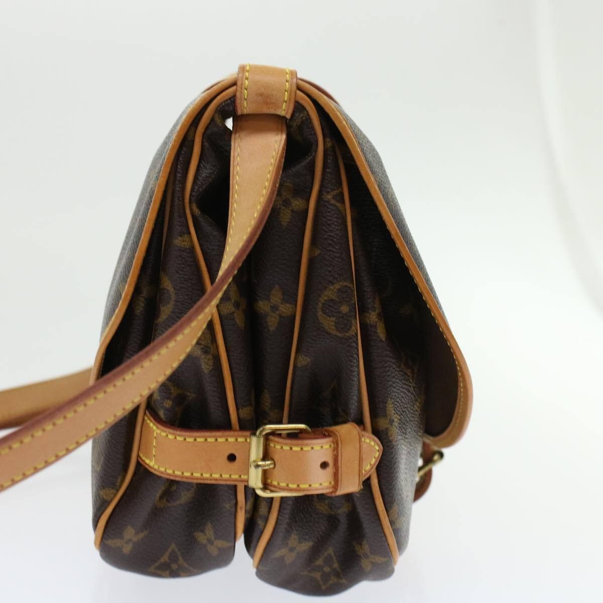 Louis Vuitton Louis Vuitton Saumur Handbag Monogram Canvas Size ONE SIZE - 3 Thumbnail