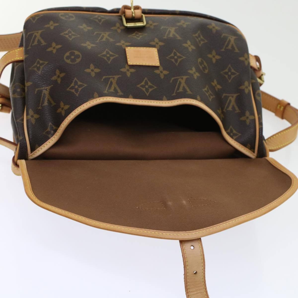 Louis Vuitton Louis Vuitton Saumur Handbag Monogram Canvas Size ONE SIZE - 17 Thumbnail