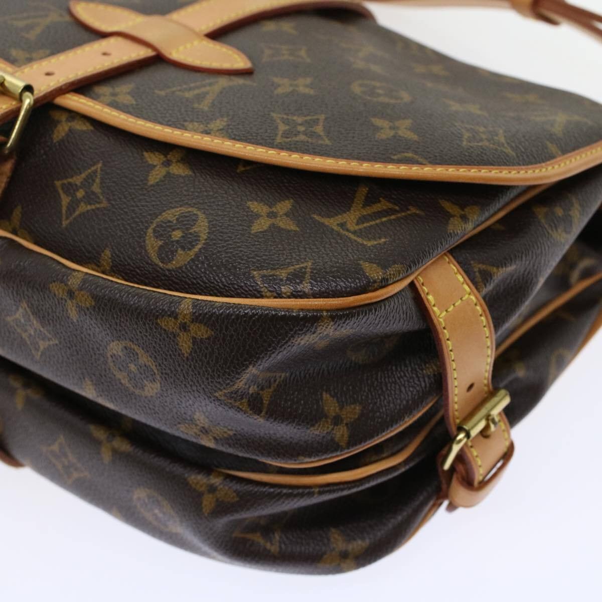 Louis Vuitton Louis Vuitton Saumur Handbag Monogram Canvas Size ONE SIZE - 10 Thumbnail