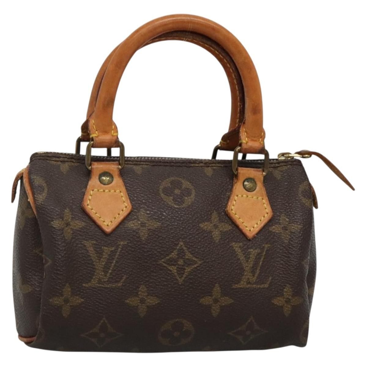 Louis Vuitton Louis Vuitton Speedy Mini HL Handbag Monogram Canvas Size ONE SIZE - 17 Thumbnail