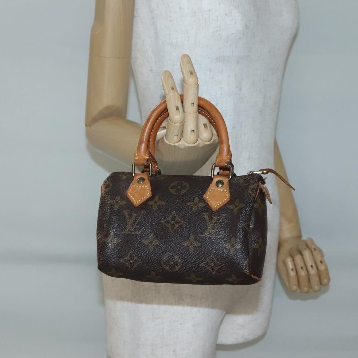 Louis Vuitton Louis Vuitton Speedy Mini HL Handbag Monogram Canvas Size ONE SIZE - 14 Thumbnail