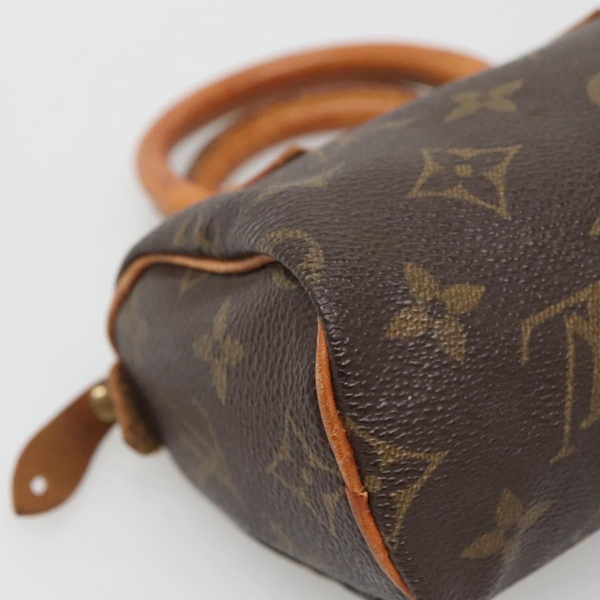 Louis Vuitton Louis Vuitton Speedy Mini HL Handbag Monogram Canvas Size ONE SIZE - 12 Thumbnail
