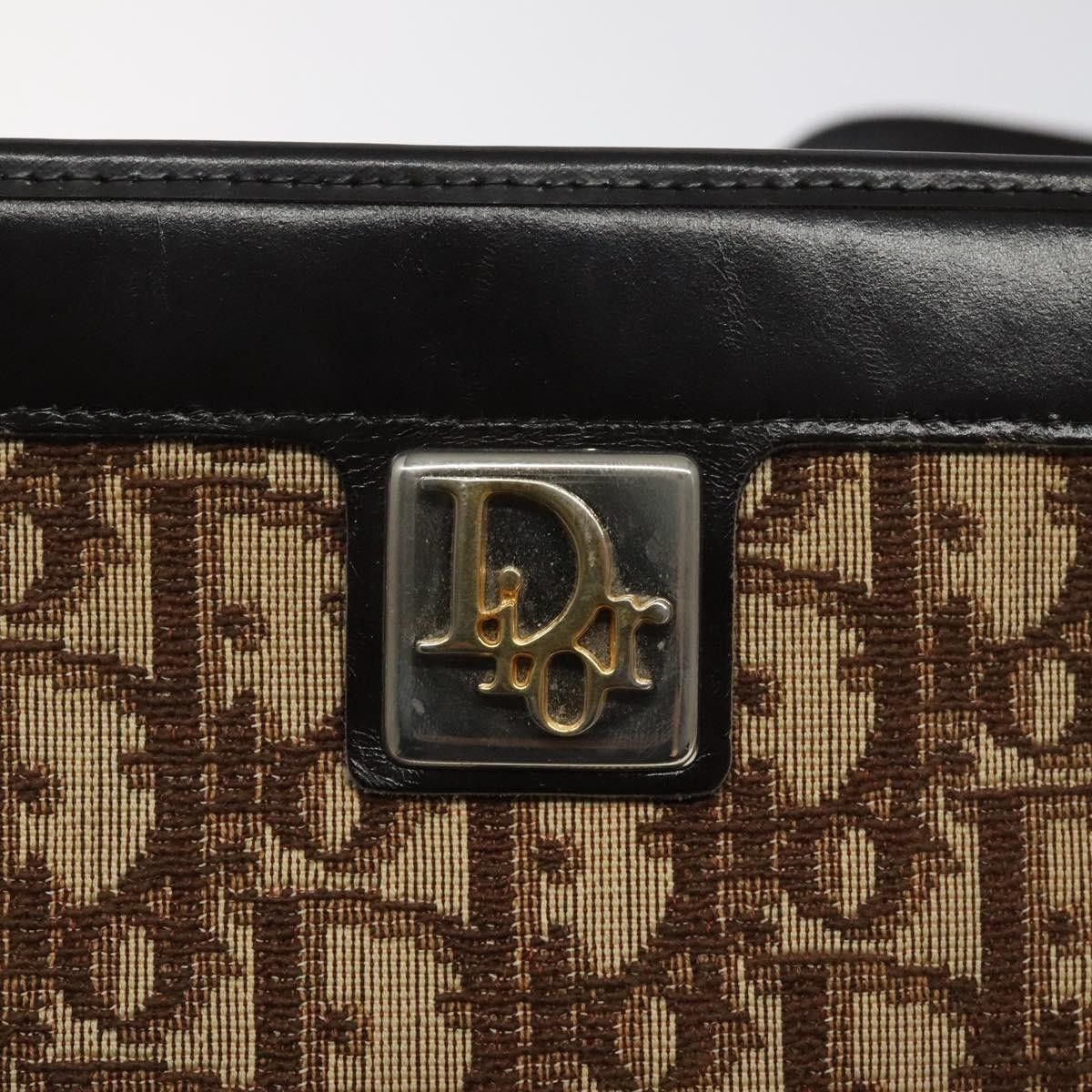 Dior Christian Dior Vintage Trotter Shoulder Bag Canvas Size ONE SIZE - 12 Thumbnail