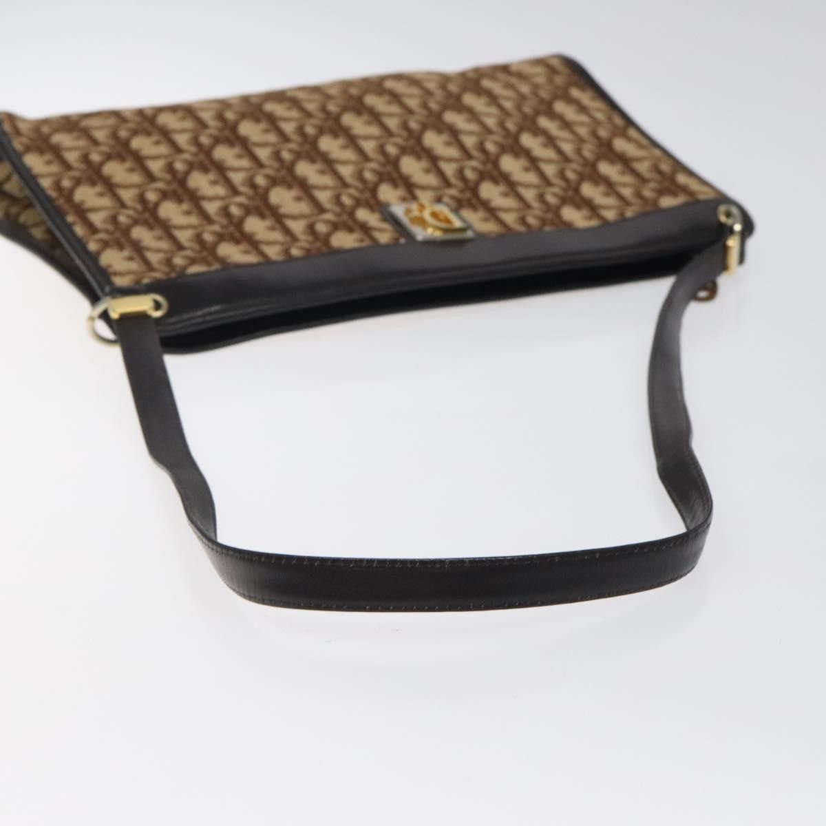 Dior Christian Dior Vintage Trotter Shoulder Bag Canvas Size ONE SIZE - 7 Thumbnail