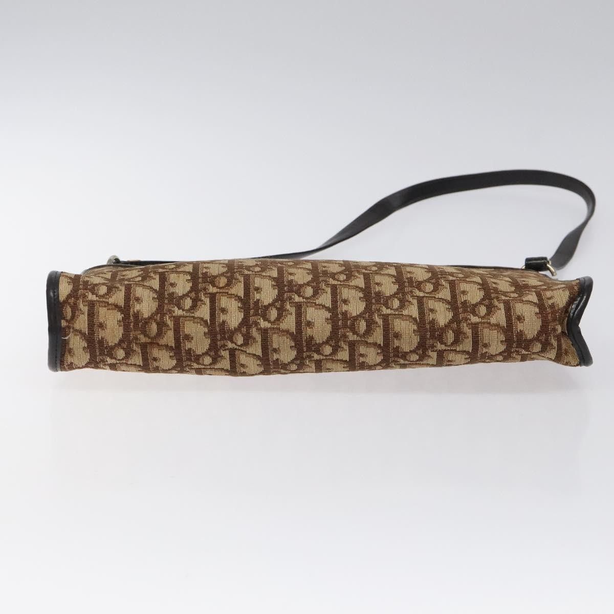 Dior Christian Dior Vintage Trotter Shoulder Bag Canvas Size ONE SIZE - 14 Thumbnail