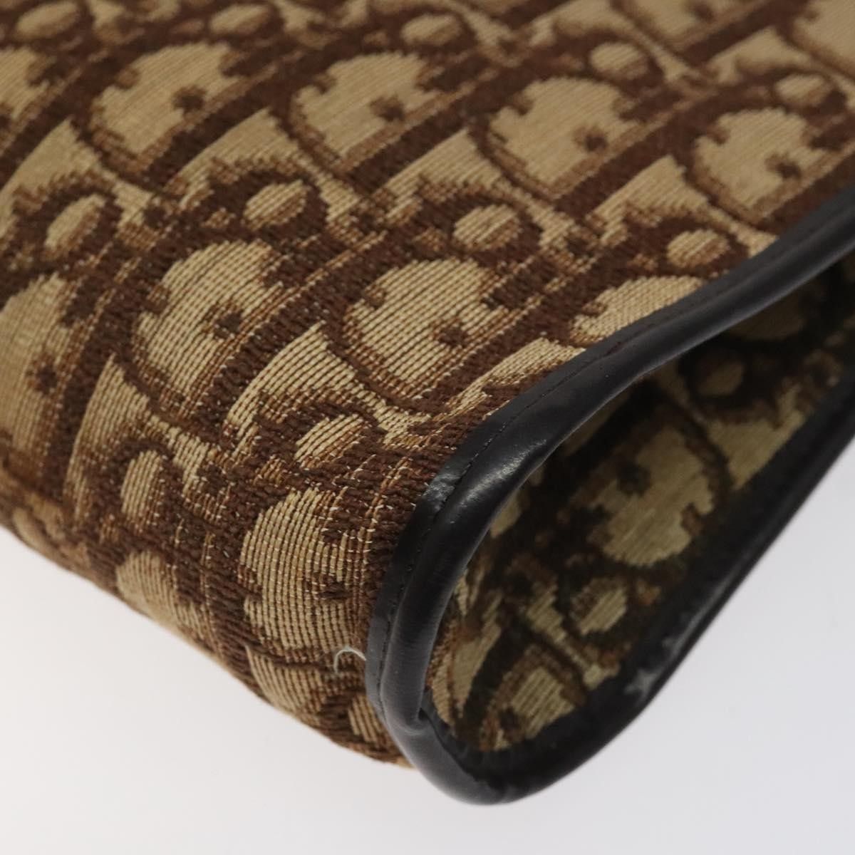 Dior Christian Dior Vintage Trotter Shoulder Bag Canvas Size ONE SIZE - 9 Thumbnail