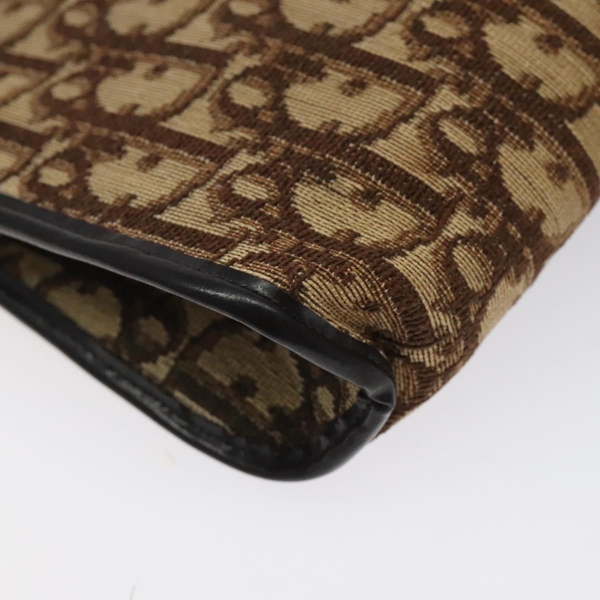 Dior Christian Dior Vintage Trotter Shoulder Bag Canvas Size ONE SIZE - 11 Thumbnail