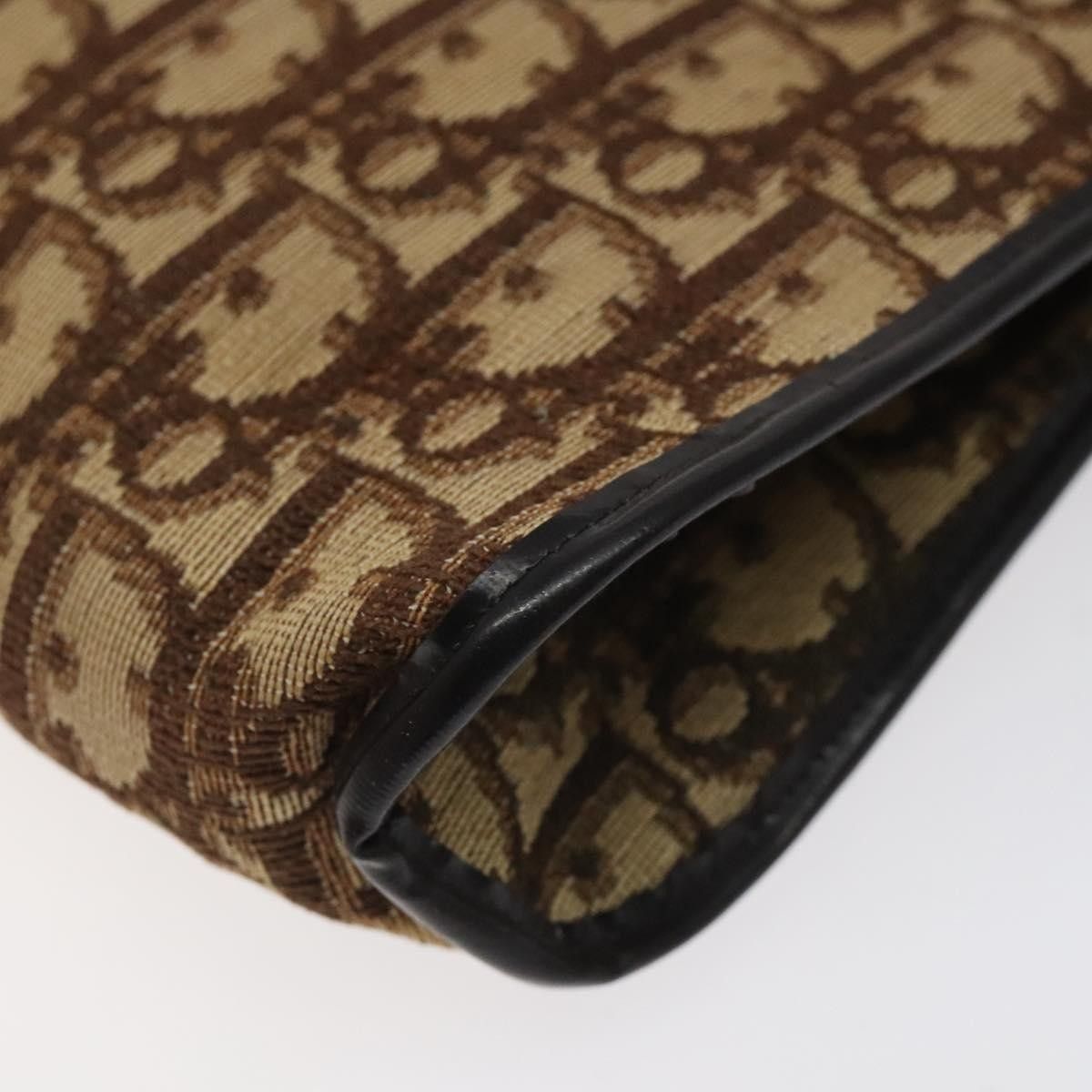 Dior Christian Dior Vintage Trotter Shoulder Bag Canvas Size ONE SIZE - 10 Thumbnail