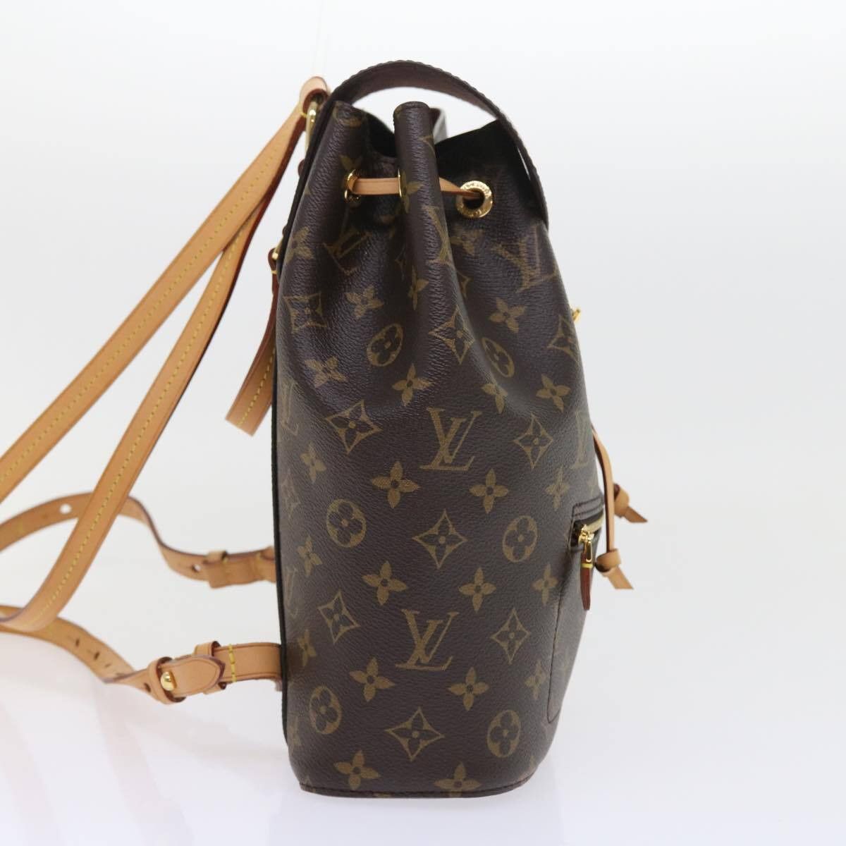 Louis Vuitton Louis Vuitton Montsouris Backpack Monogram Canvas Size ONE SIZE - 4 Thumbnail