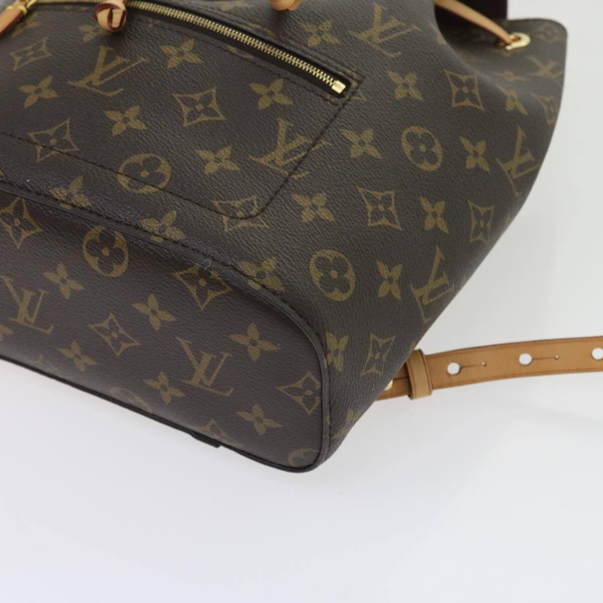 Louis Vuitton Louis Vuitton Montsouris Backpack Monogram Canvas Size ONE SIZE - 10 Thumbnail