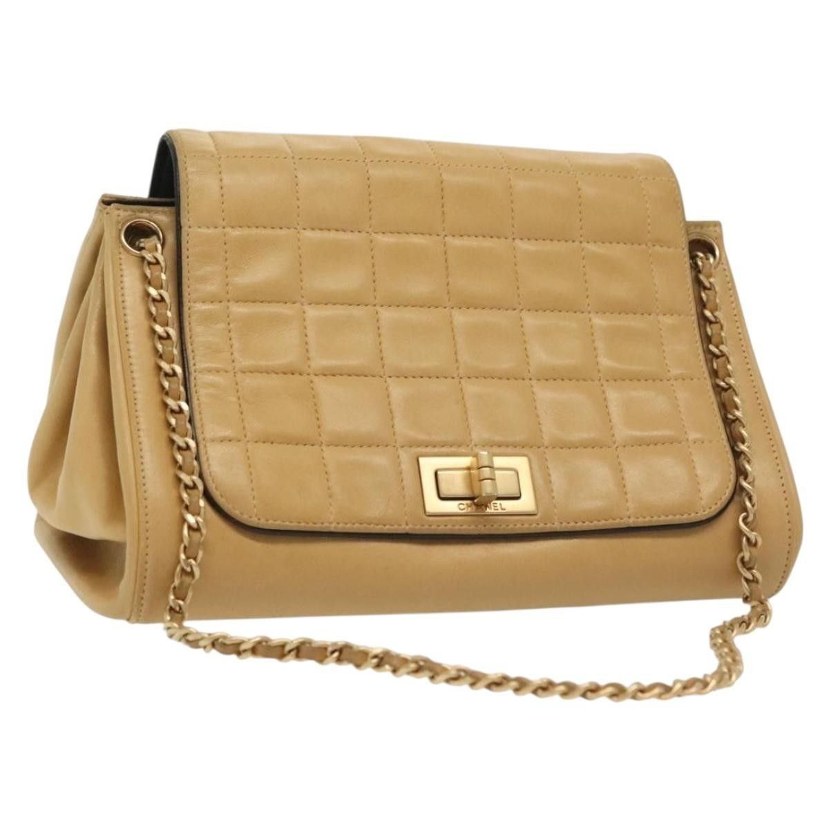 Chanel Chanel Chocolate Bar Flap Bag Quilted Lambskin Size ONE SIZE - 15 Thumbnail