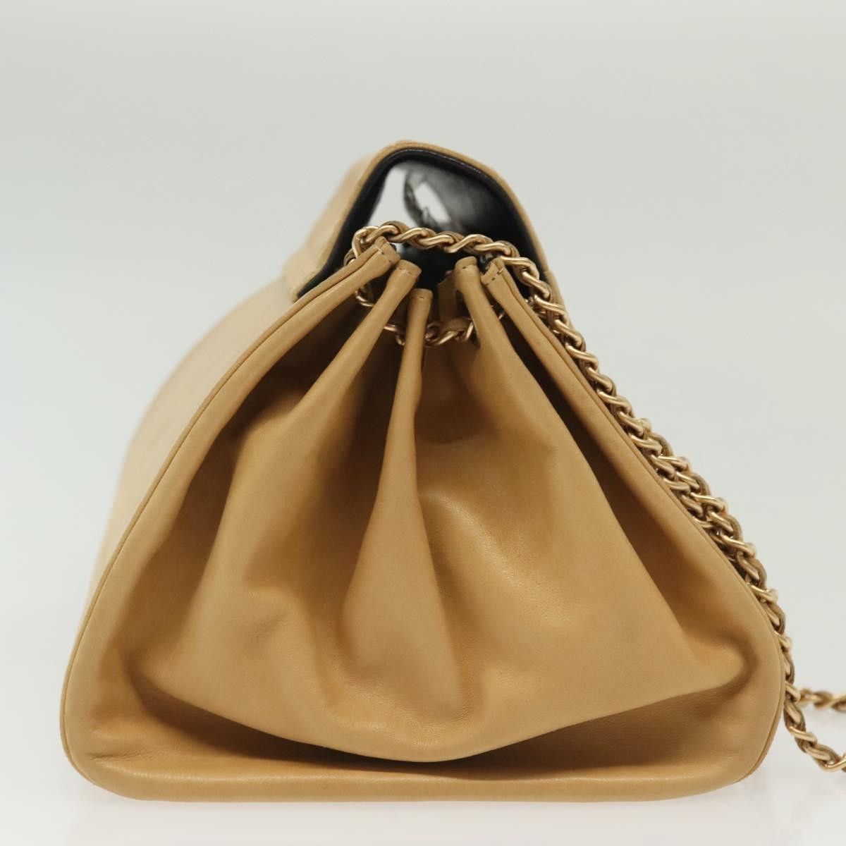 Chanel Chanel Chocolate Bar Flap Bag Quilted Lambskin Size ONE SIZE - 4 Thumbnail