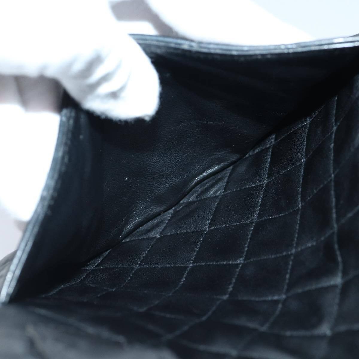 Chanel Chanel Coco Mark Black cakfskin Size ONE SIZE - 23 Thumbnail