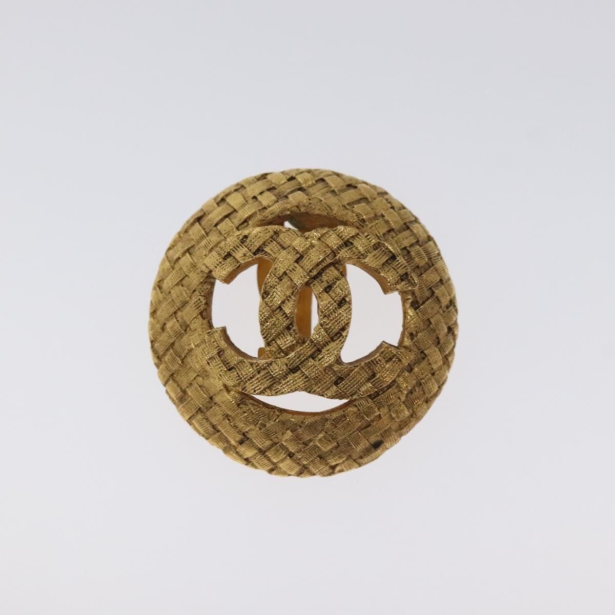 Chanel Chanel Vintage CC Clip-On Earrings Metal Size ONE SIZE - 2 Thumbnail