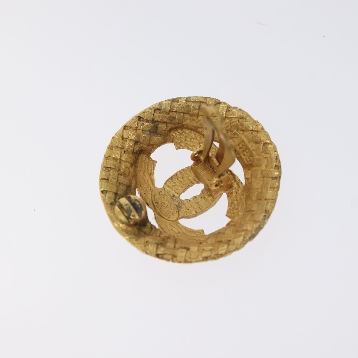 Chanel Chanel Vintage CC Clip-On Earrings Metal Size ONE SIZE - 4 Thumbnail