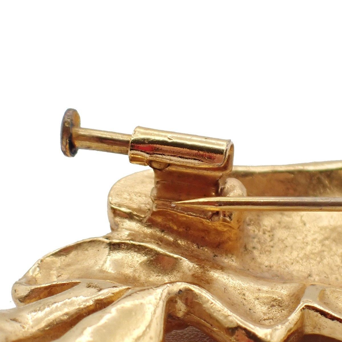 Chanel Chanel Beret Hat Brooch Gold Plated Size ONE SIZE - 4 Thumbnail