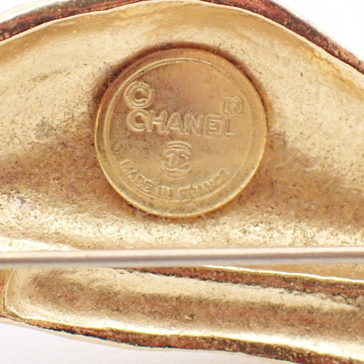 Chanel Chanel Beret Hat Brooch Gold Plated Size ONE SIZE - 3 Thumbnail