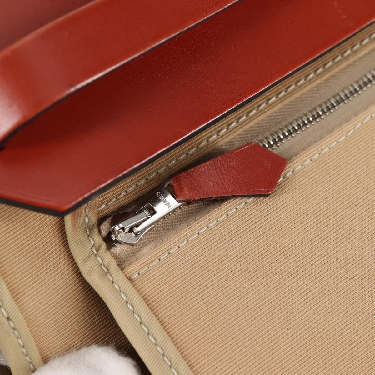 Hermes Hermes Herbag Zip Leather and Toile Size ONE SIZE - 22 Thumbnail