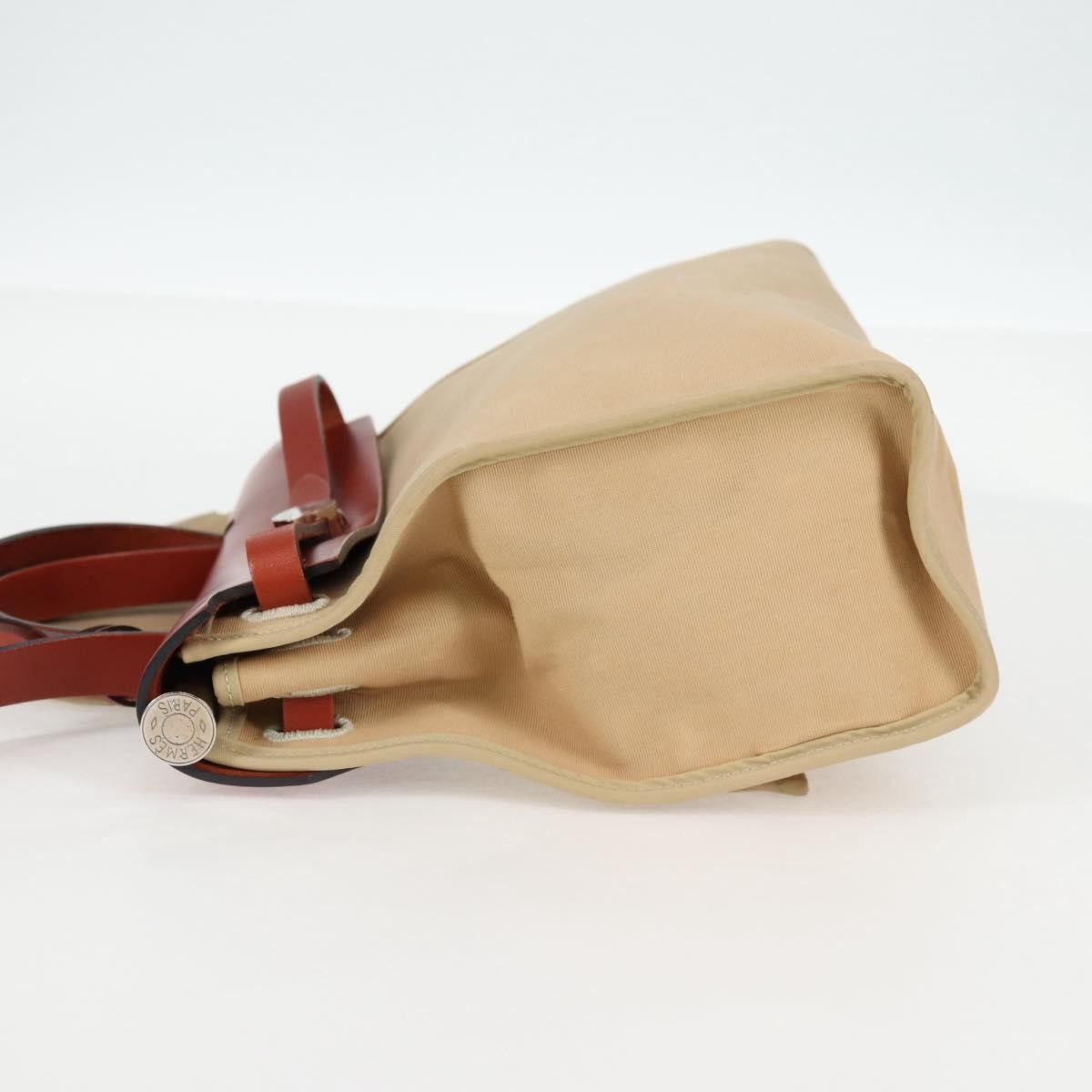 Hermes Hermes Herbag Zip Leather and Toile Size ONE SIZE - 3 Thumbnail