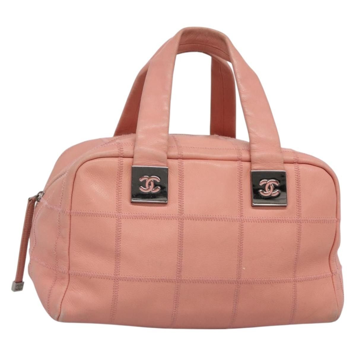 Chanel Chanel Chocolate Bar CC Bowler Bag Caviar skin Size ONE SIZE - 19 Thumbnail