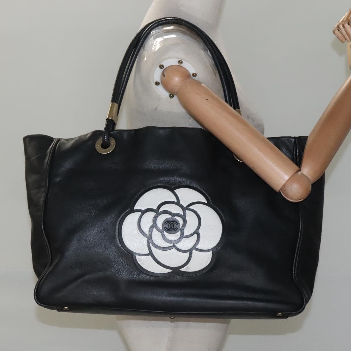 Chanel Chanel Camellia Tote Lambskin Size ONE SIZE - 13 Thumbnail