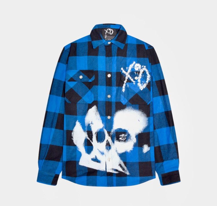 The Weeknd Flannel Shirt hotsell