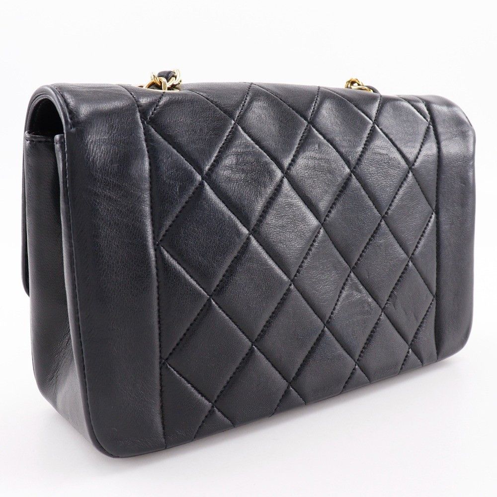 Chanel Chanel Diana Flap Bag Quilted Lambskin Size ONE SIZE - 2 Thumbnail
