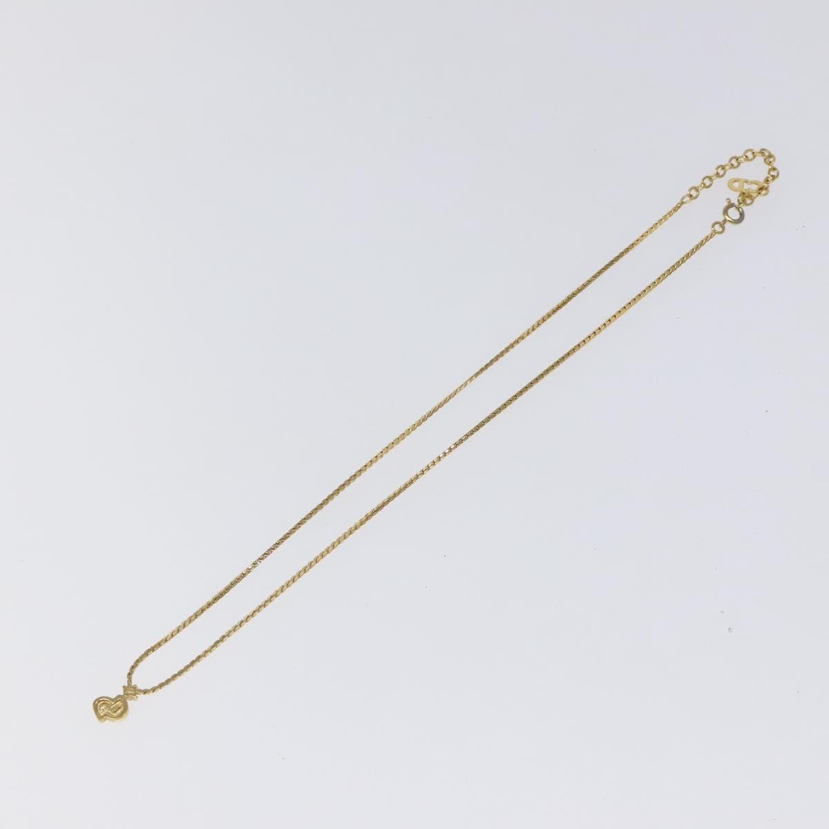 Dior Christian Dior CD Pendant Necklace Gold-plated Size ONE SIZE - 2 Thumbnail