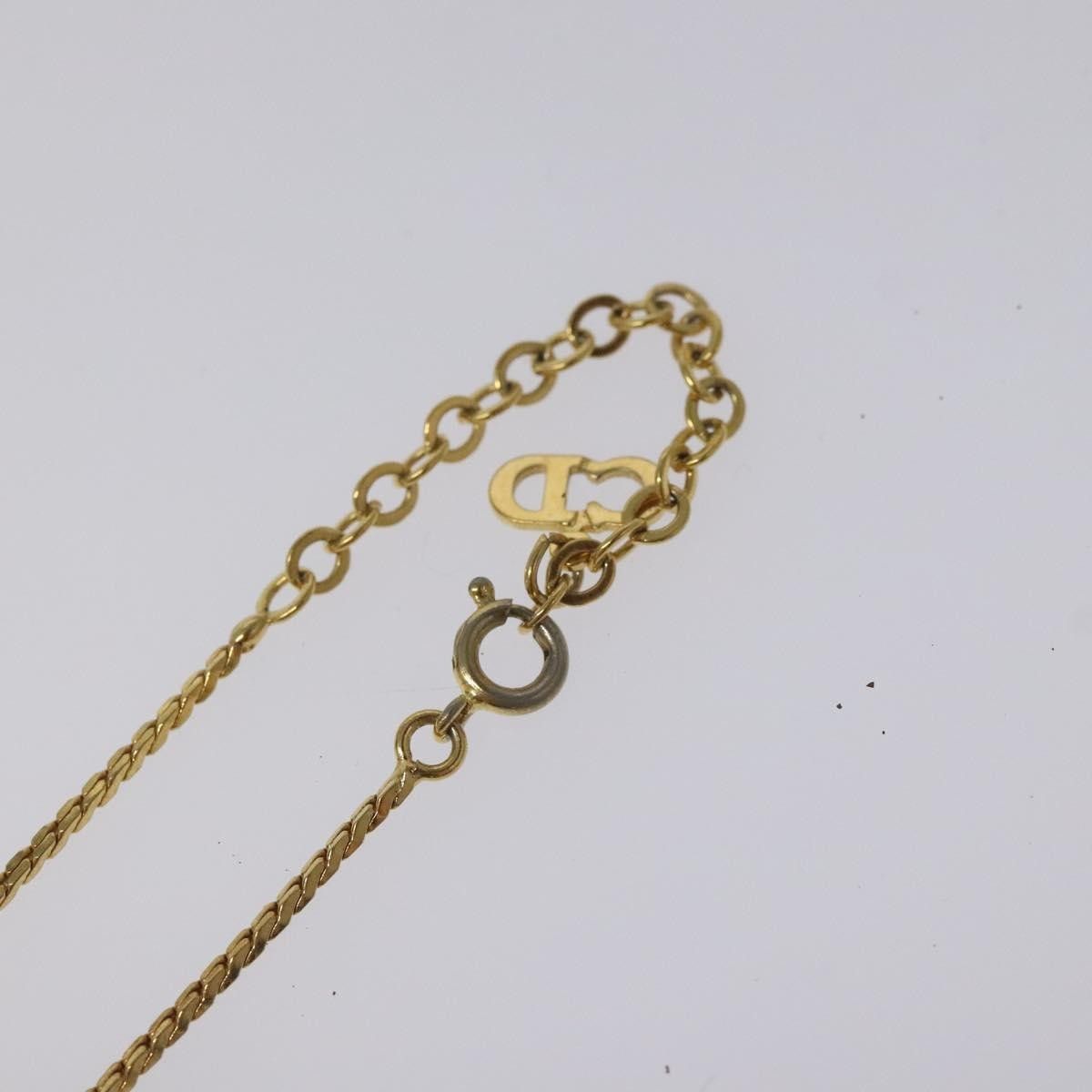 Dior Christian Dior CD Pendant Necklace Gold-plated Size ONE SIZE - 11 Thumbnail