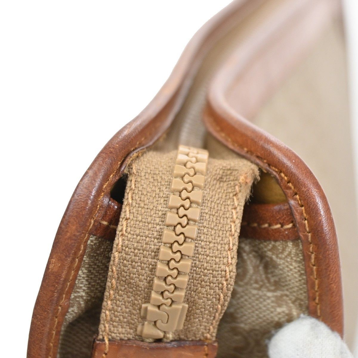 Celine Celine Macadam Pochette Canvas and Leather Size ONE SIZE - 9 Thumbnail