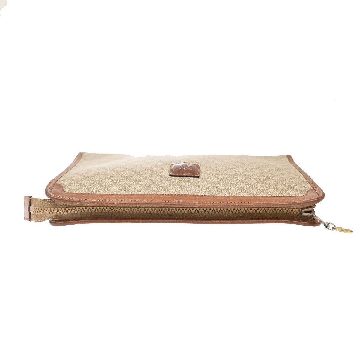 Celine Celine Macadam Pochette Canvas and Leather Size ONE SIZE - 13 Thumbnail
